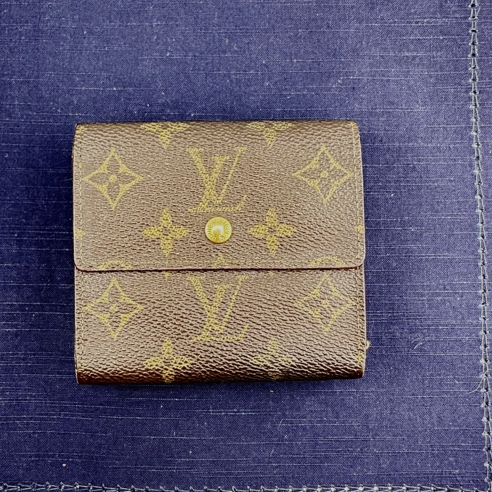 AUTHENTIC Louis Vuitton Vintage Porte-Valeurs Cartes Crédit.Elise wallet.